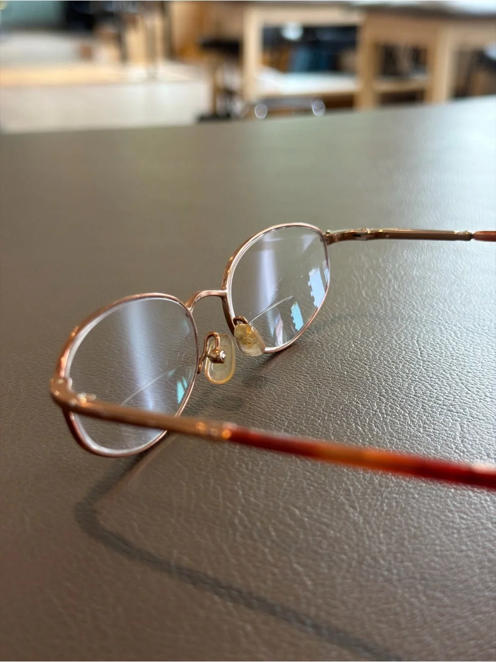 Vintage Ralph Lauren Glasses Frames RL1403 GA3 Oval Brown
